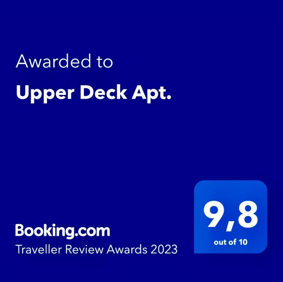 Upper Deck Apt. Lejlighed Néa Péramos Eksteriør billede